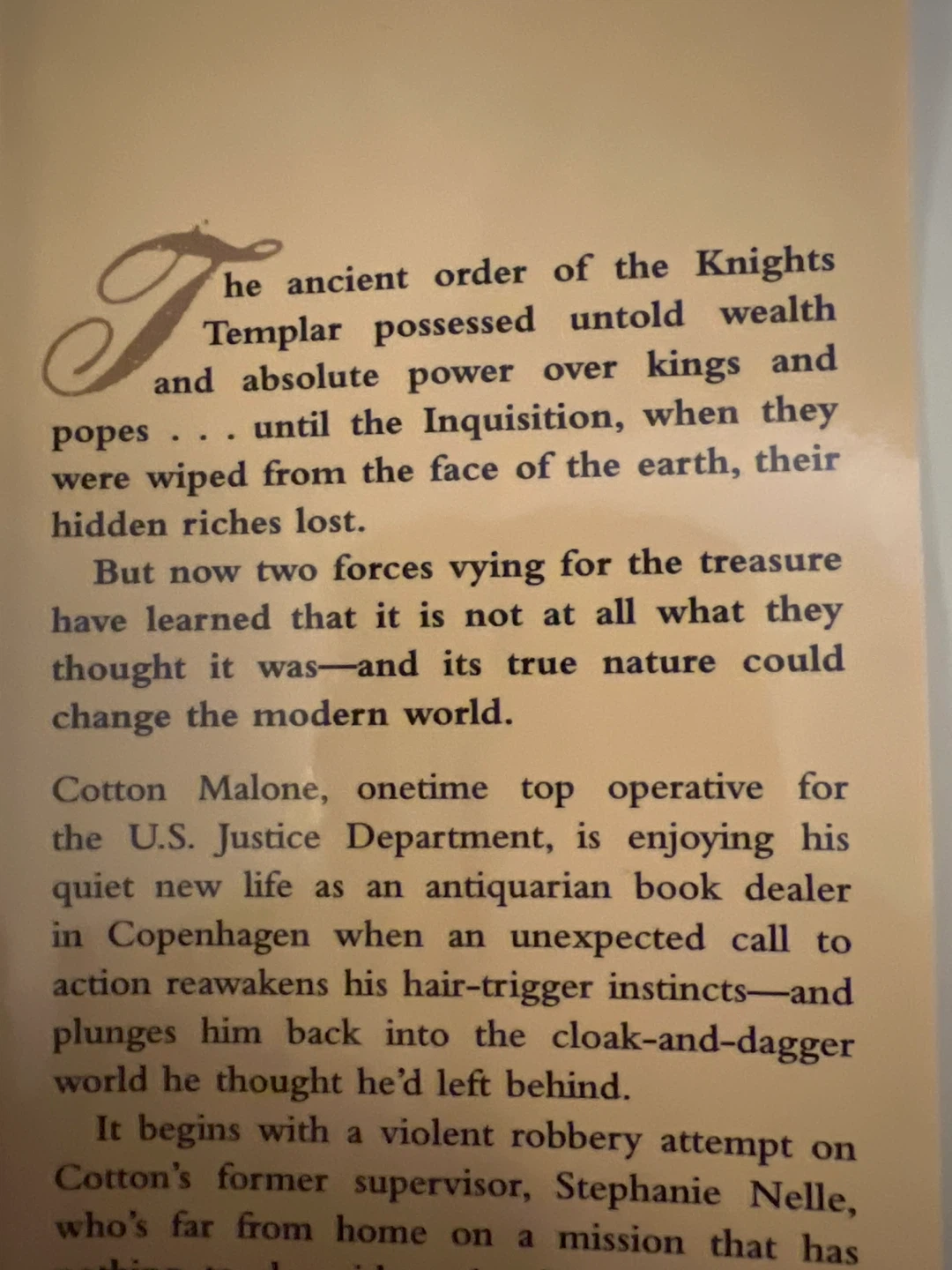 The Templar Legacy by Steve Berry - photo 2
