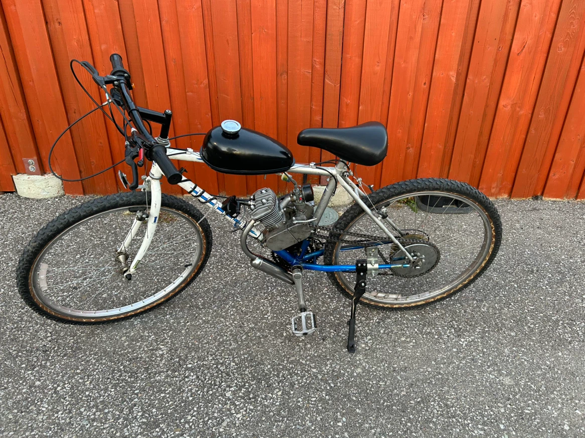 Motorized bike 80cc Bianchi