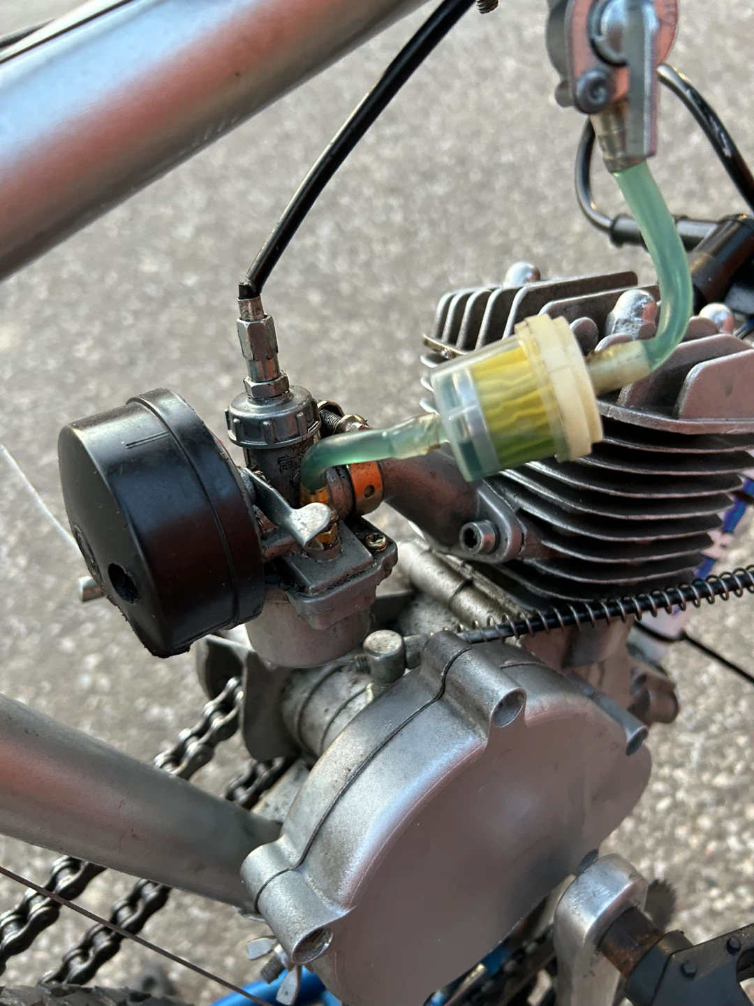 Motorized bike 80cc Bianchi - photo 5