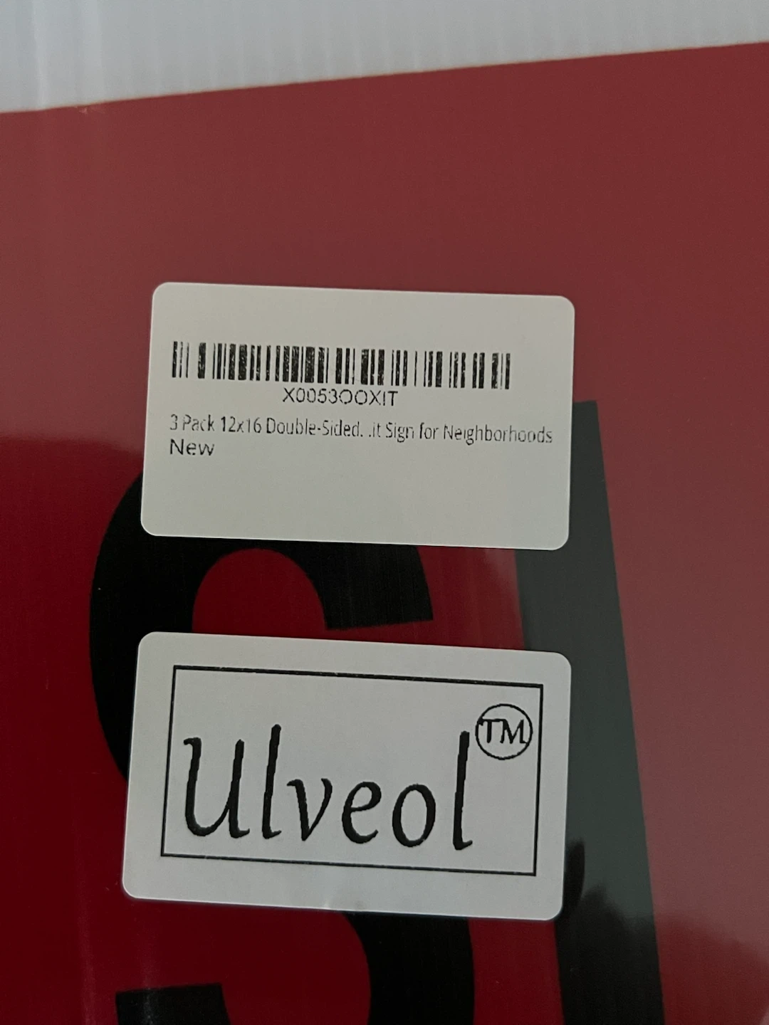 Ulveol 3 Pack PLEASE SLOW DOWN Double-Sided Safety Signs 12x16 - photo 4
