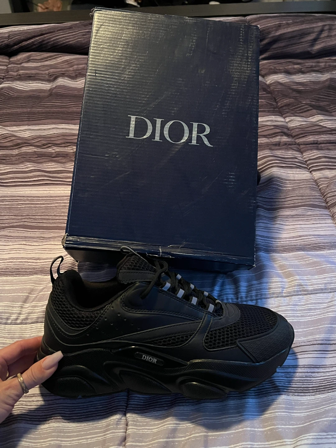 Dior B22 Black Sneakers