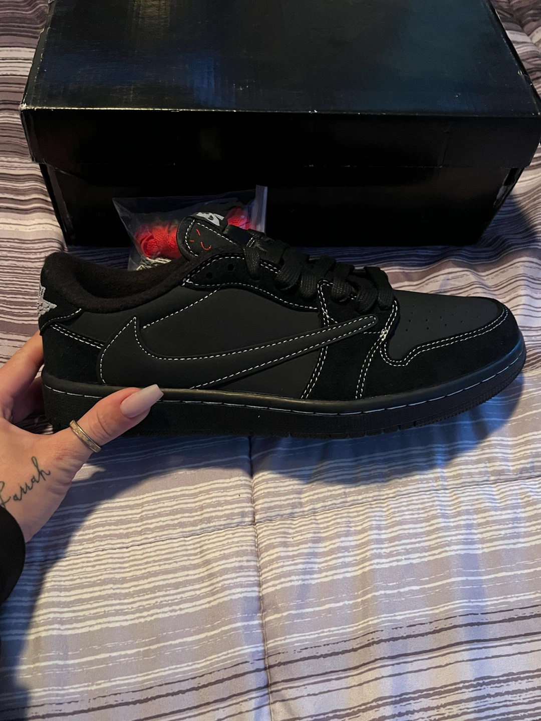 Nike Air Jordan 1 Low Travis Scott Black Phantom