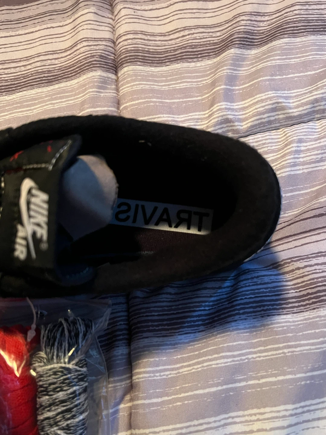 Nike Air Jordan 1 Low Travis Scott Black Phantom - photo 5