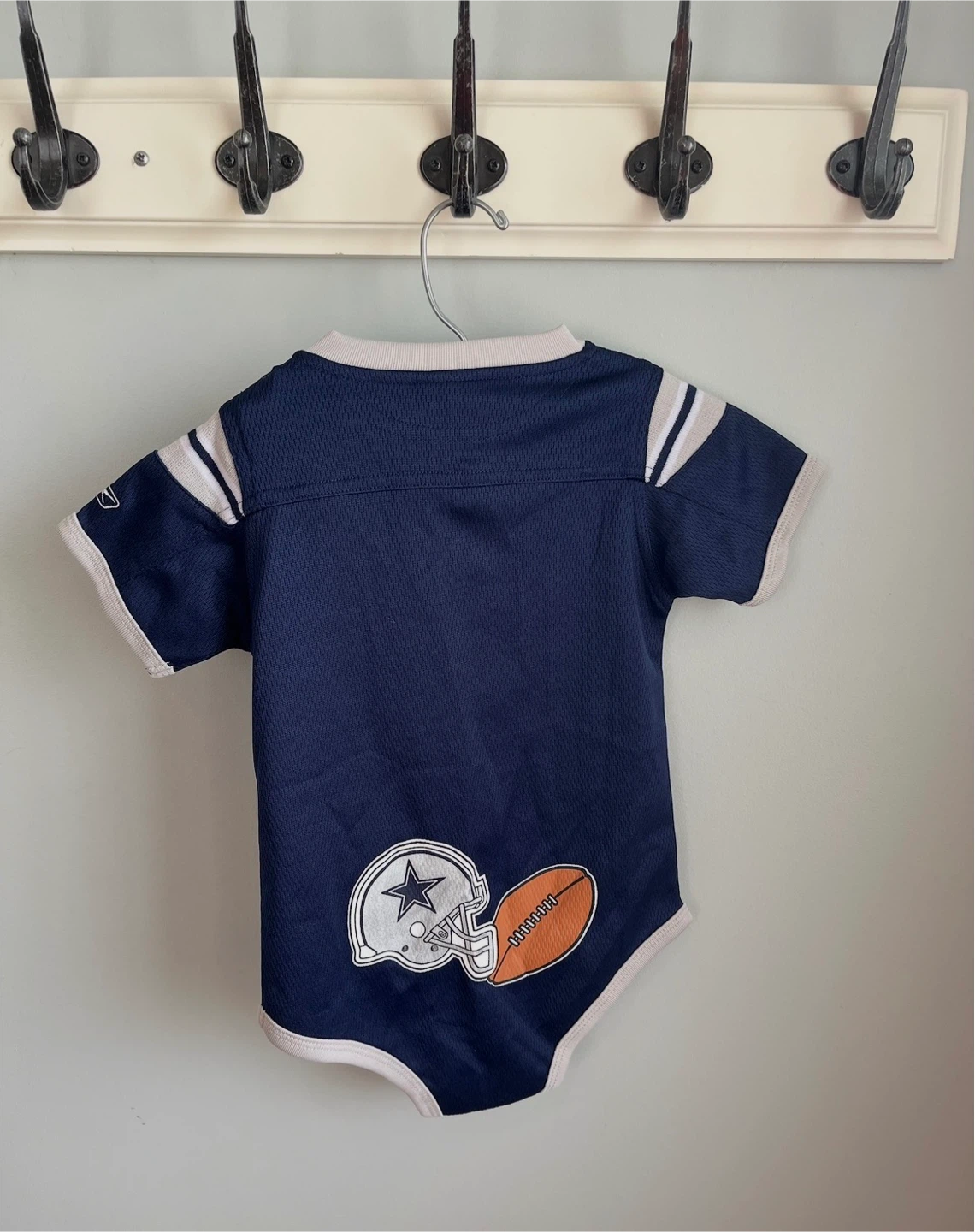 Dallas Cowboys baby onesie