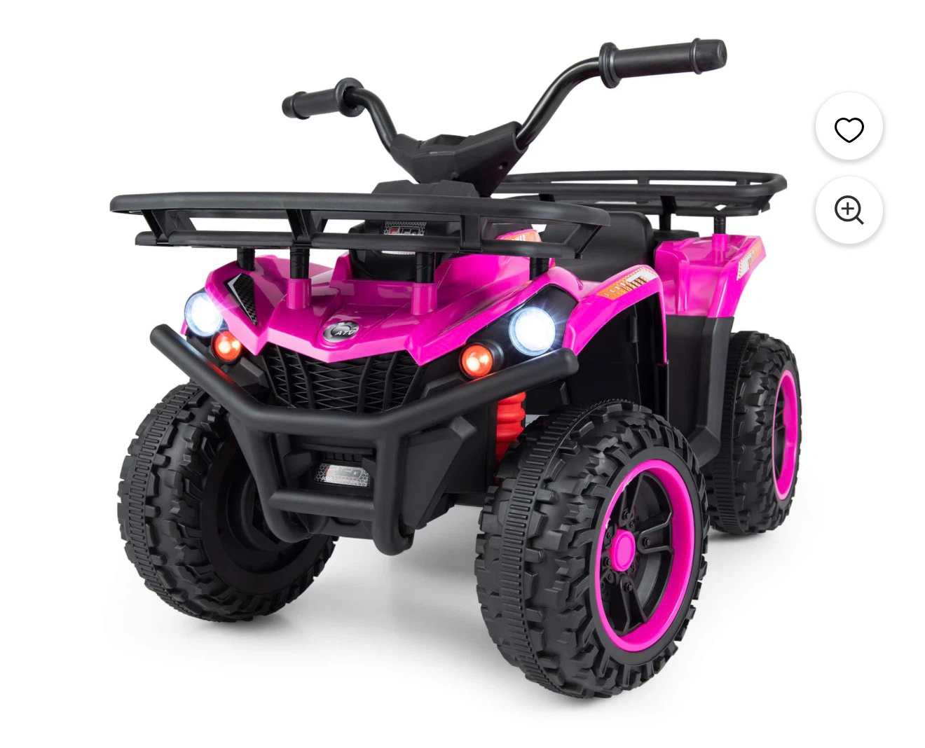 Kids Ride-On Pink ATV Toy