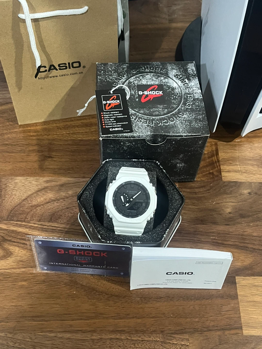 Casio G-Shock GA-2100 White Watch