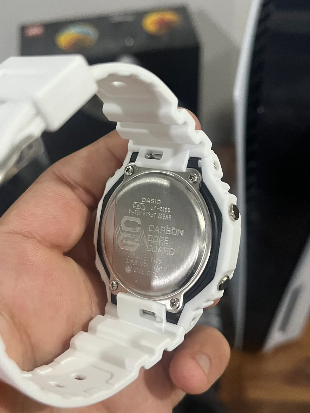 Casio G-Shock GA-2100 White Watch - photo 3