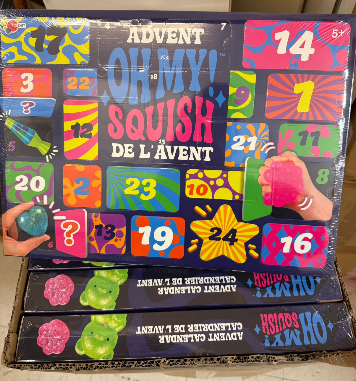 Ricochet Oh My Squish Advent Calendar