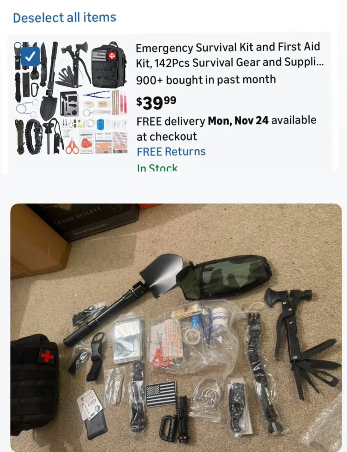 Emergency Survival Kit