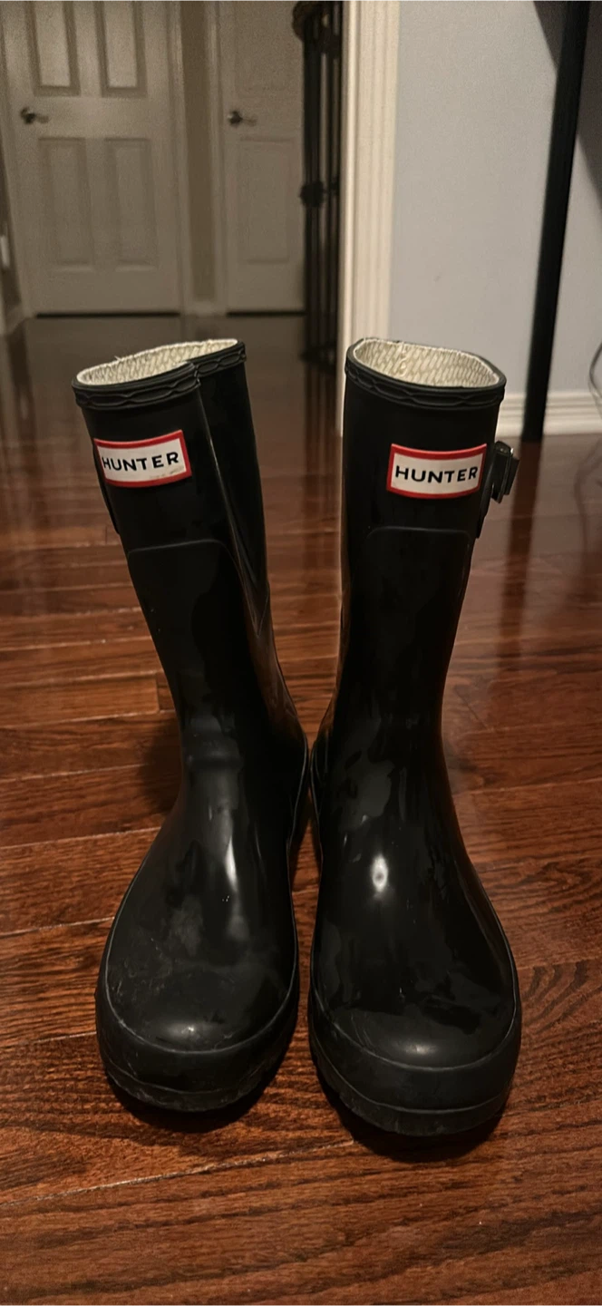Hunter Original Tall Rain Boots - Black