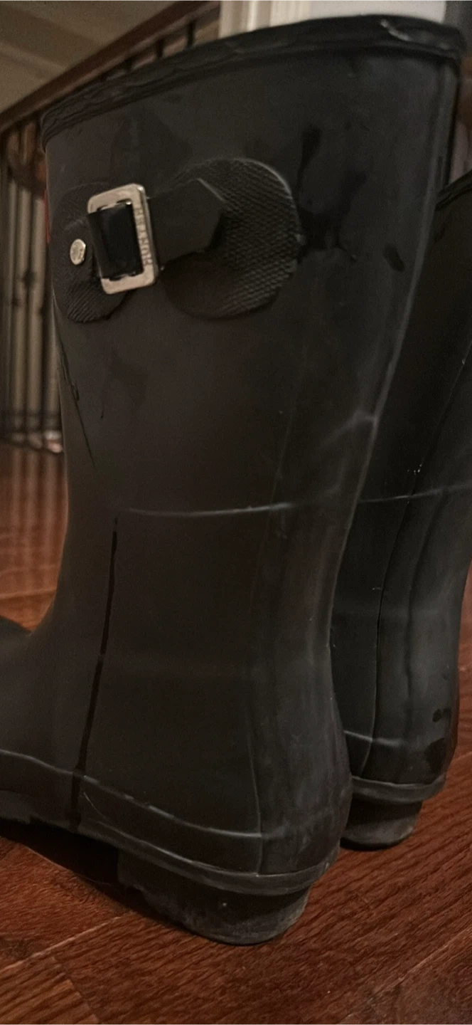 Hunter Original Tall Rain Boots - Black - photo 3