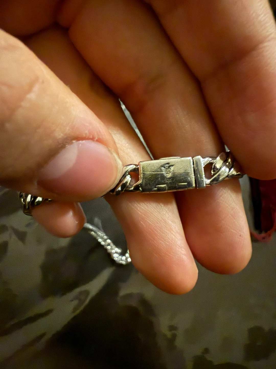 925 Sterling Silver Iced Out Cross Necklace - photo 4