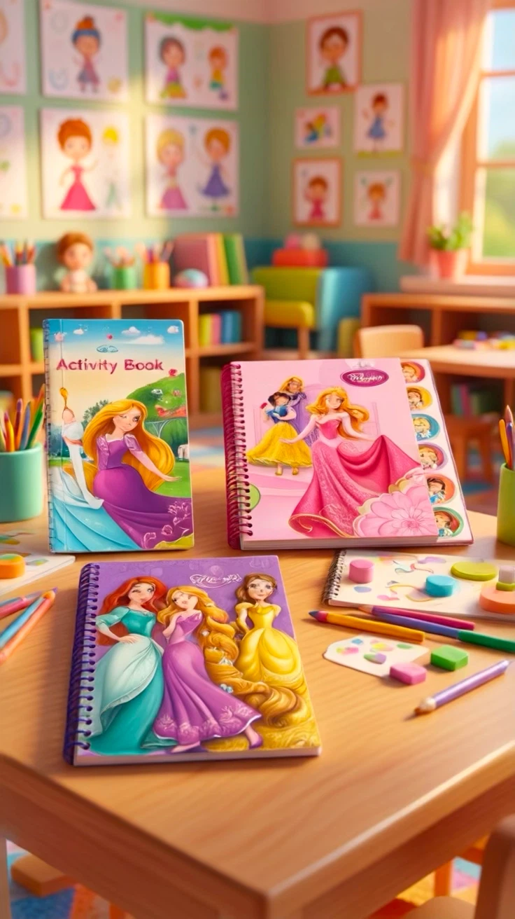 Disney Princess Spiral Notebooks