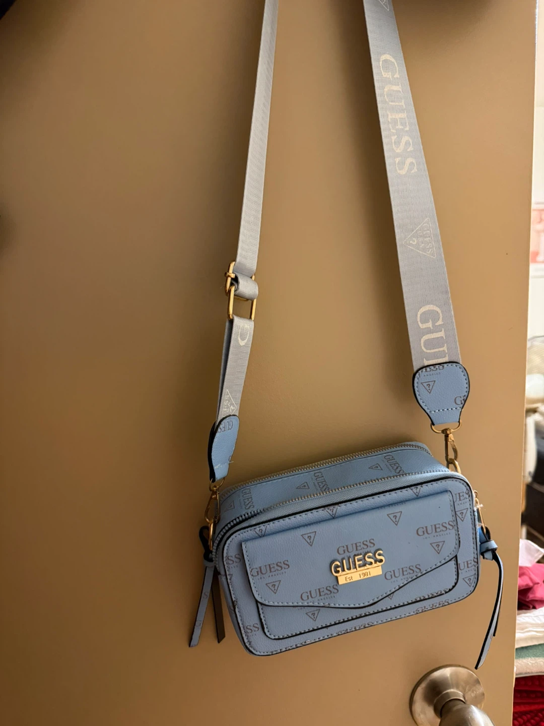 Guess Blue Crossbody Bag