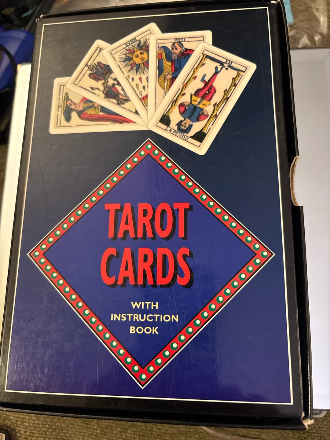 L-P Tarot Deck with 78 Cards and Instruction Book