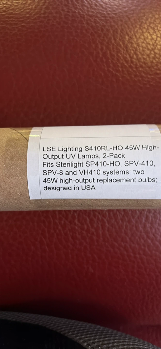 LSE Lighting S410RL-HO UV Replacement Bulbs, 2-Pack - photo 2