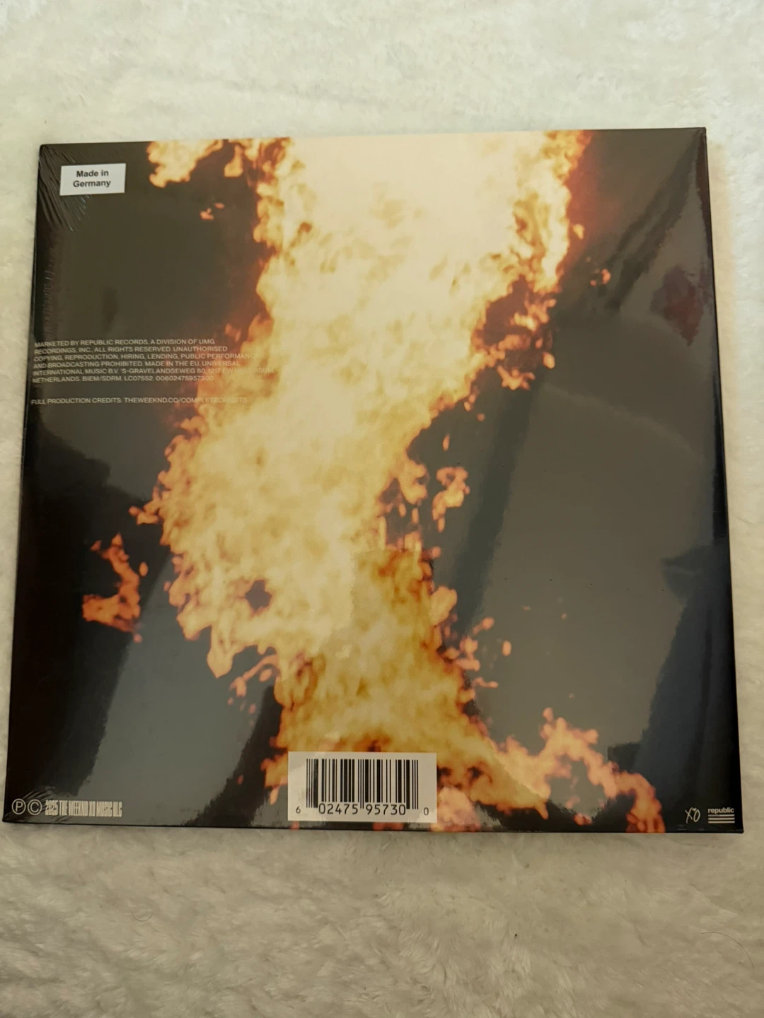 The Weeknd Hurry Up Tomorrow 2LP Clear Vinyl - photo 2