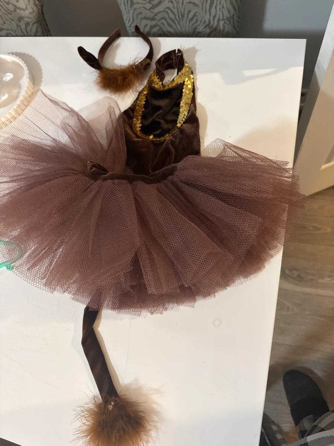 Child's Brown Animal Costume Set