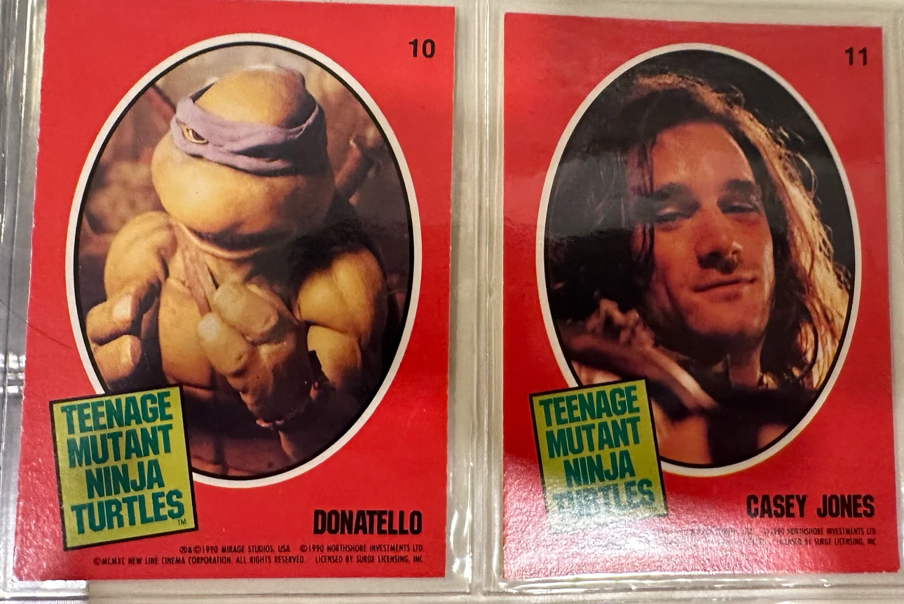 1990 Teenage Mutant Ninja Turtles Special 11 Card Subset!! - photo 2