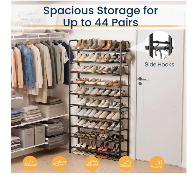 8-Tier Shoe Rack Organizer - photo 2
