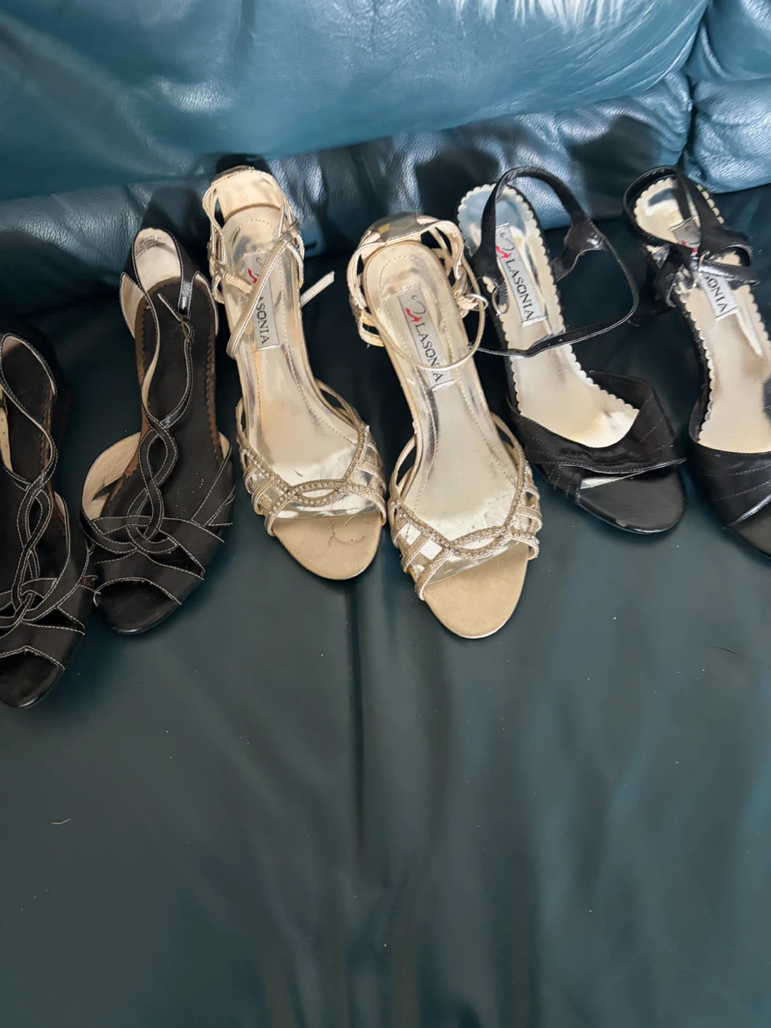 Two pairs of sandals, Lasonia and Graceland
