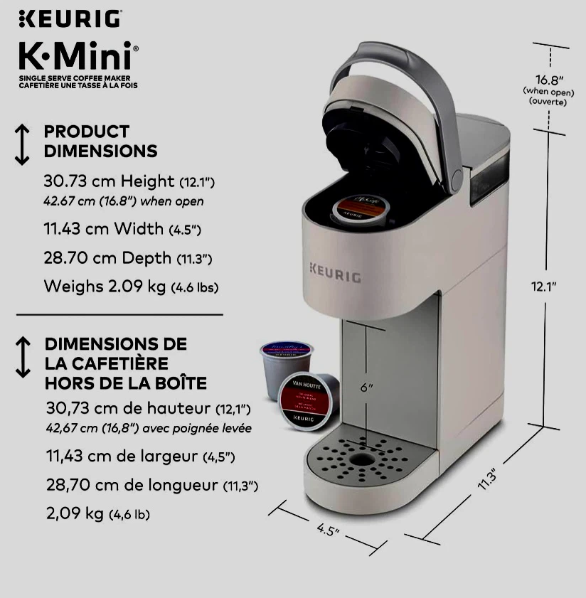 Keurig Single Serve Coffee Maker - White
