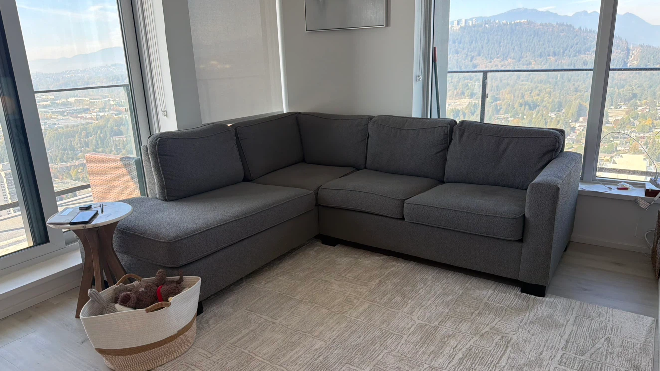 Urban Barn Sectional Sofa - photo 2