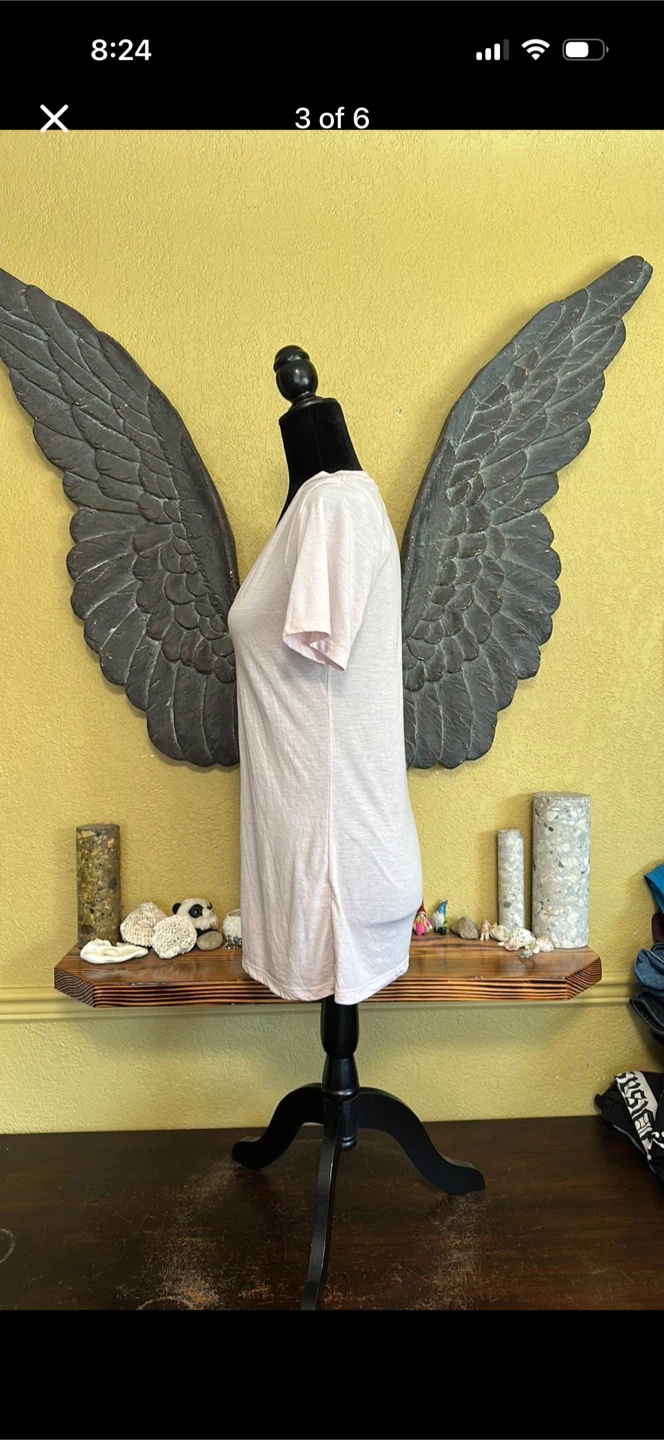 Powder Room VNeck Tee Shirt - photo 3