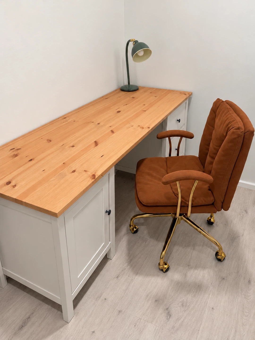 Home Office Bundle: IKEA Desk, Chair & Lamp