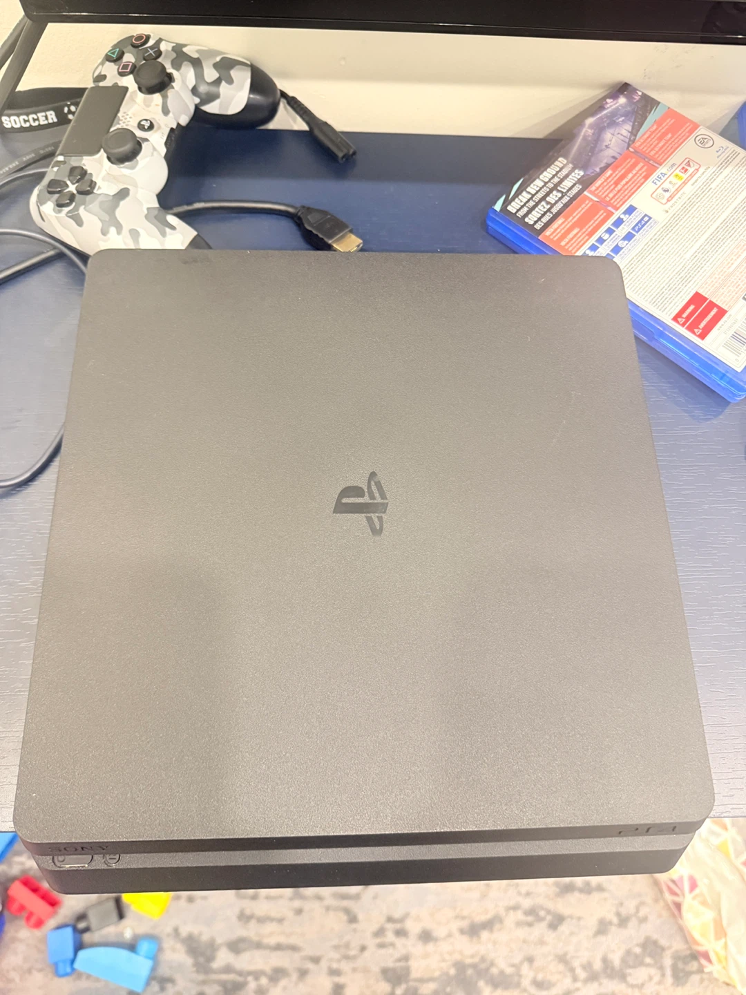 Sony PlayStation 4 Slim Console with 4 Controllers - photo 2