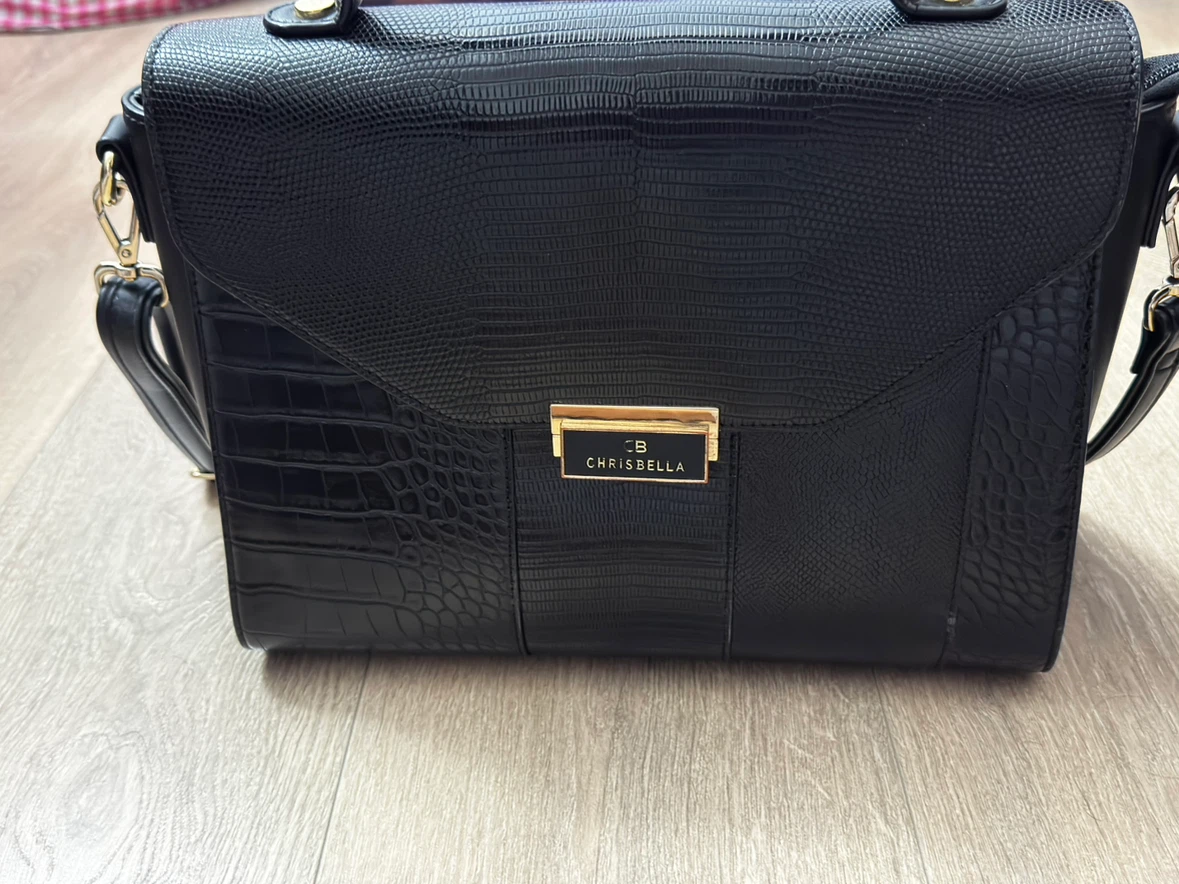 Chrisbella Black Shoulder Bag