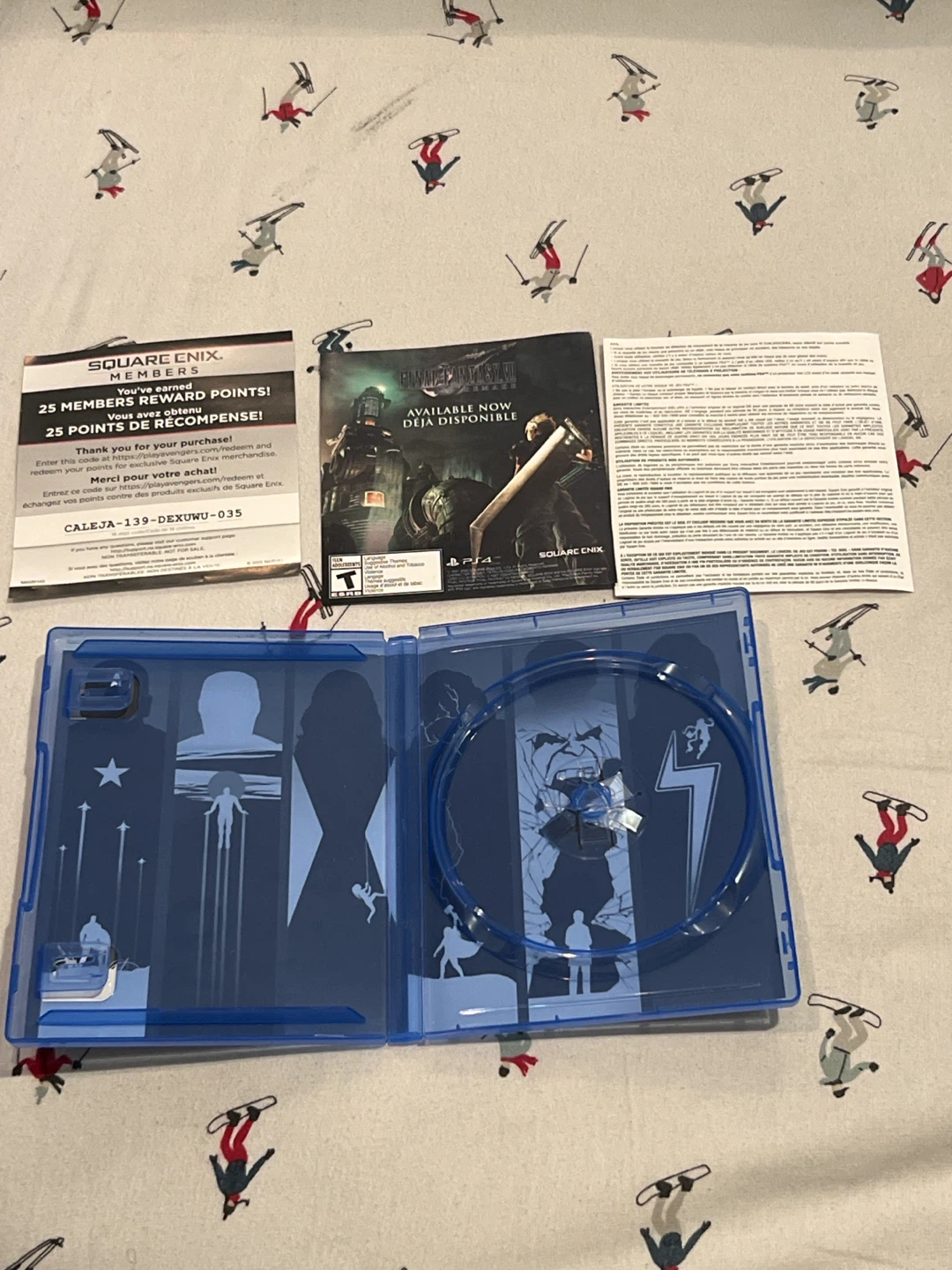Marvel Avengers PS4 CASE & INSERTS ONLY No Game Disc - photo 2