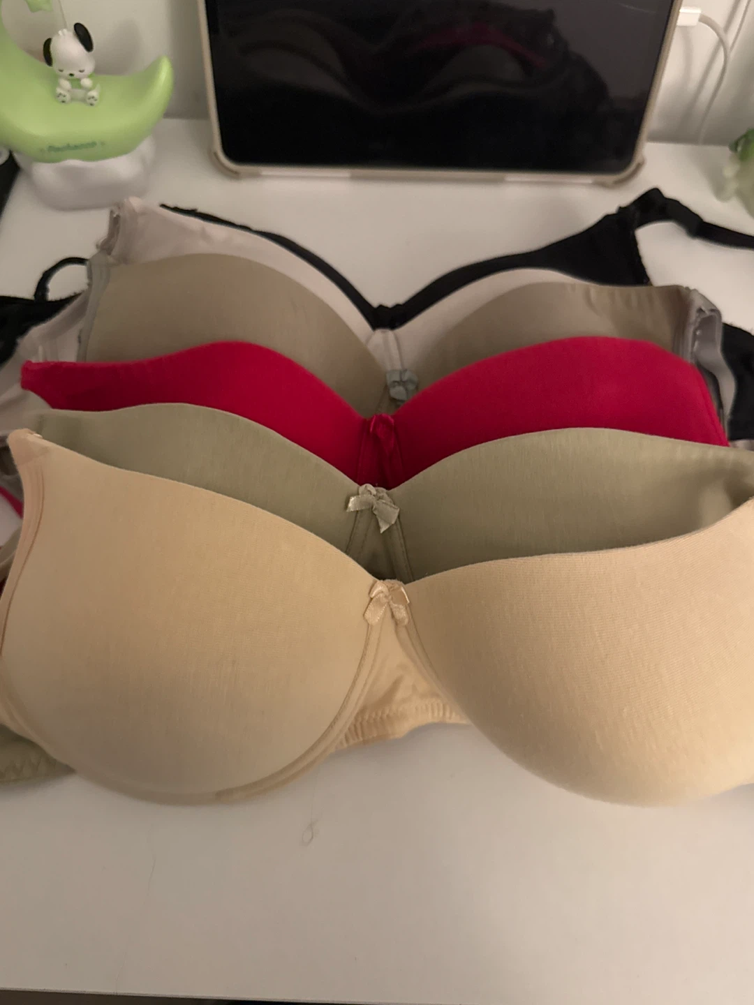 Set of 6 bras