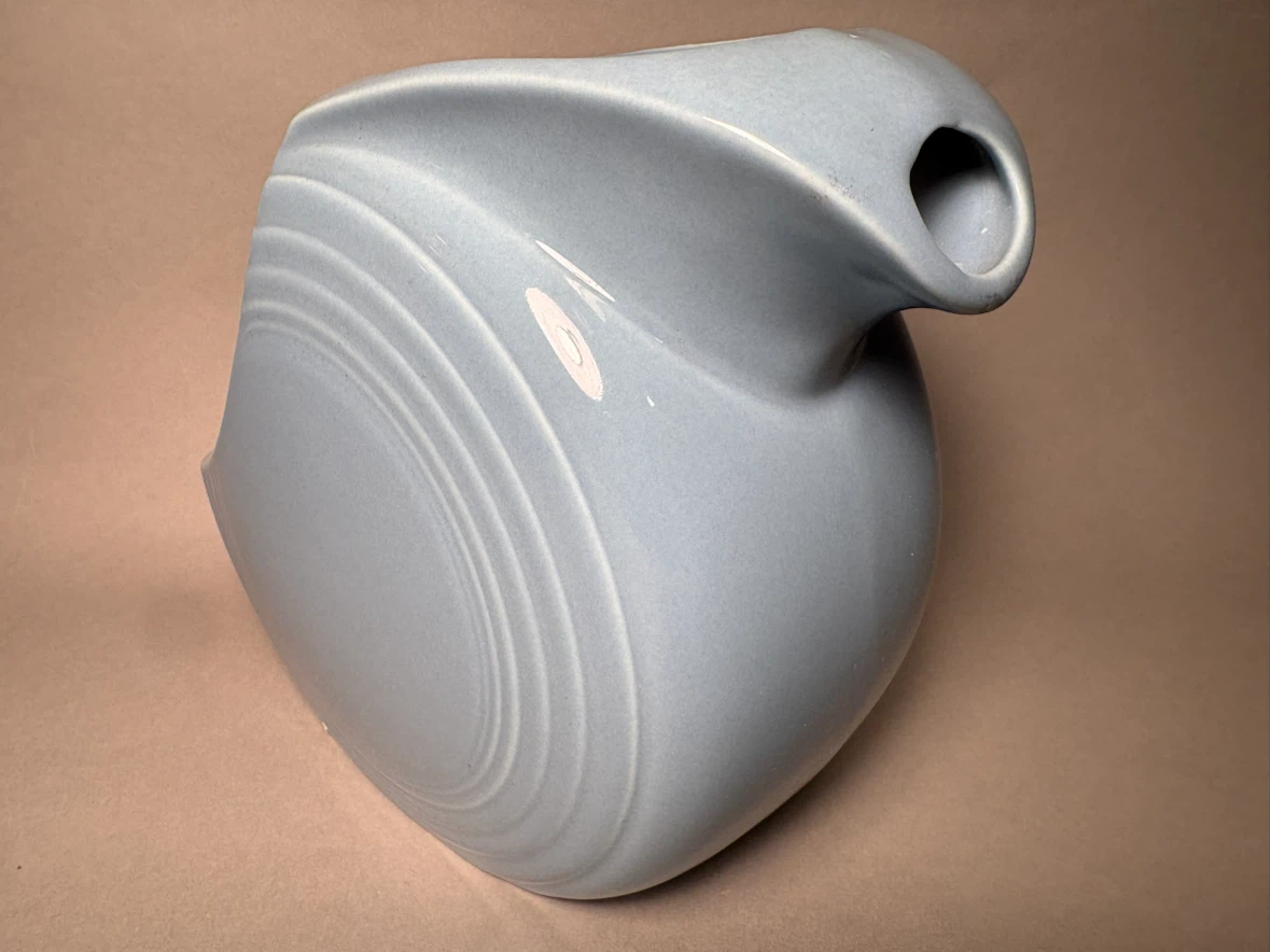 Fiesta Ceramic Pitcher Light Blue - photo 2