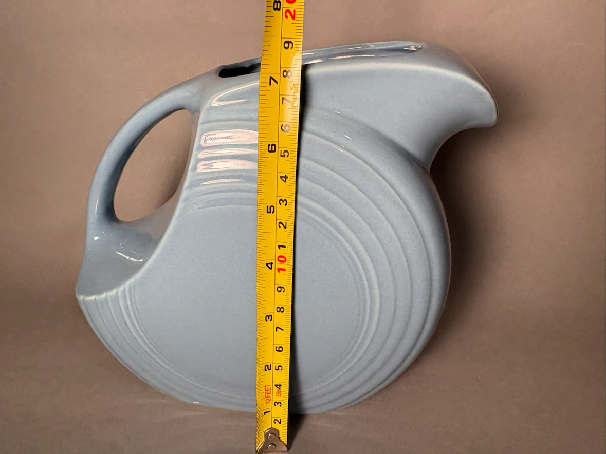 Fiesta Ceramic Pitcher Light Blue - photo 5