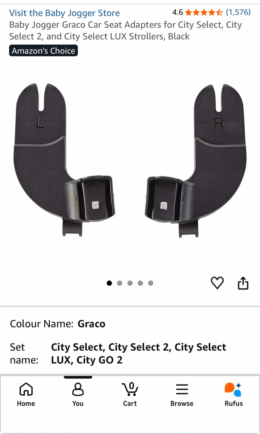 Baby Jogger Graco Car Seat Adapters