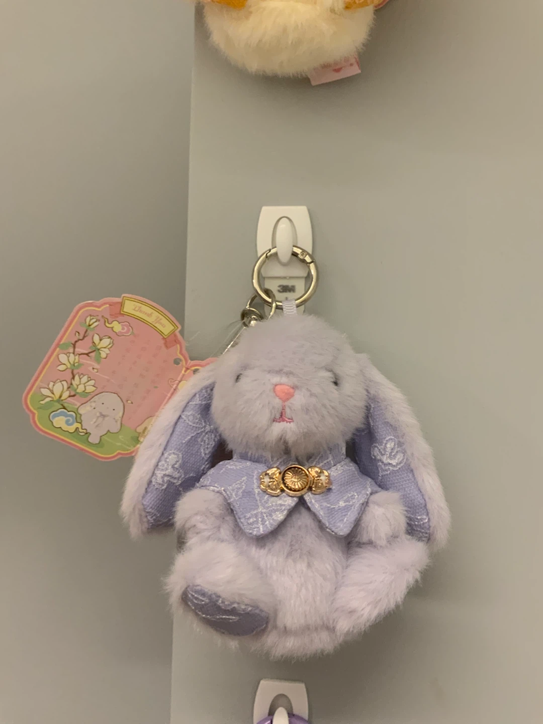 Cute Bunny Plush Keychains-$7 Each