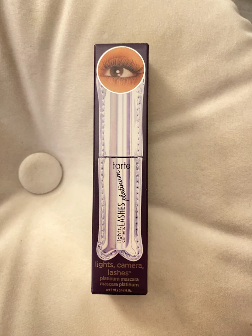 Brand New Tarte Lights, Camera, Lashes Platinum Mascara