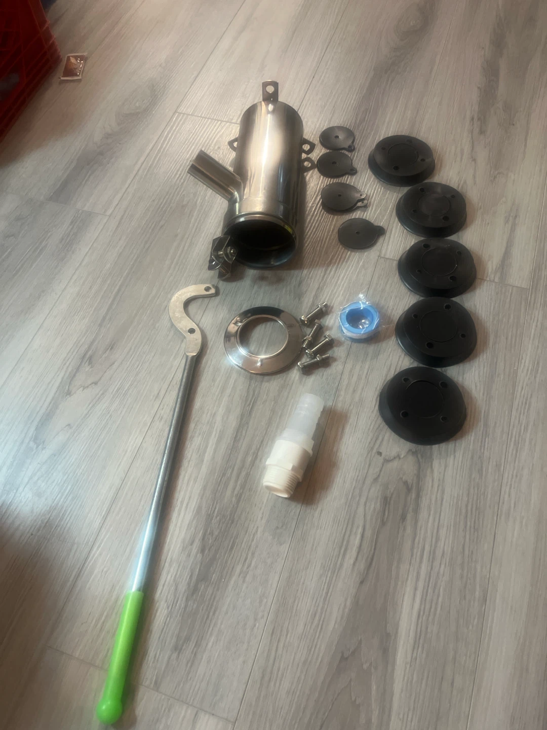 Stainless steel manual well pump