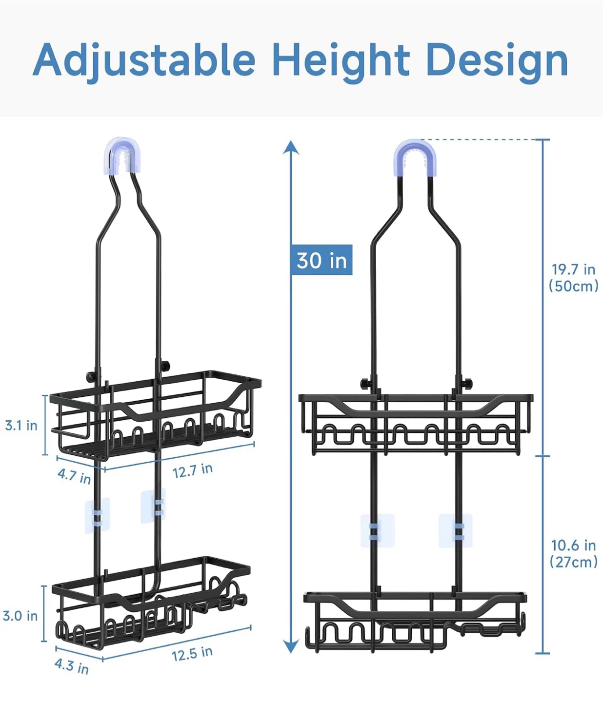 Adjustable Shower Caddy - photo 2