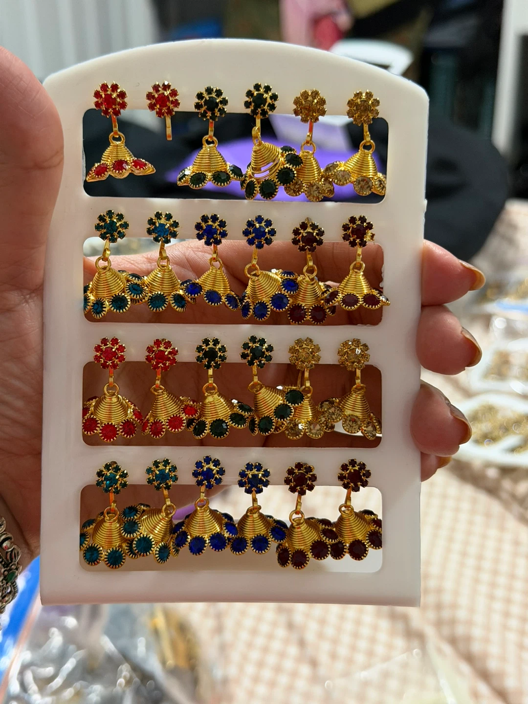 Assorted Jhumka Earring Collection