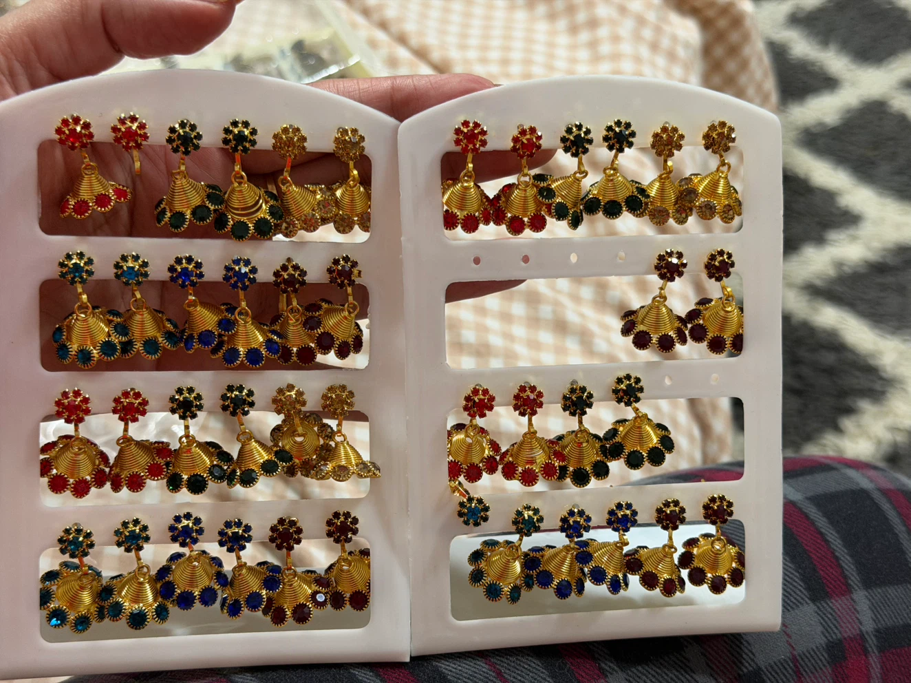 Assorted Jhumka Earring Collection - photo 2