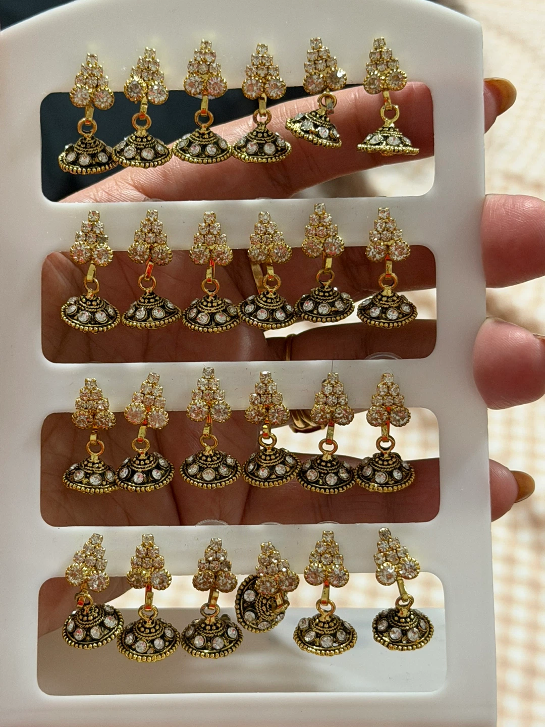Assorted Jhumka Earring Collection - photo 3