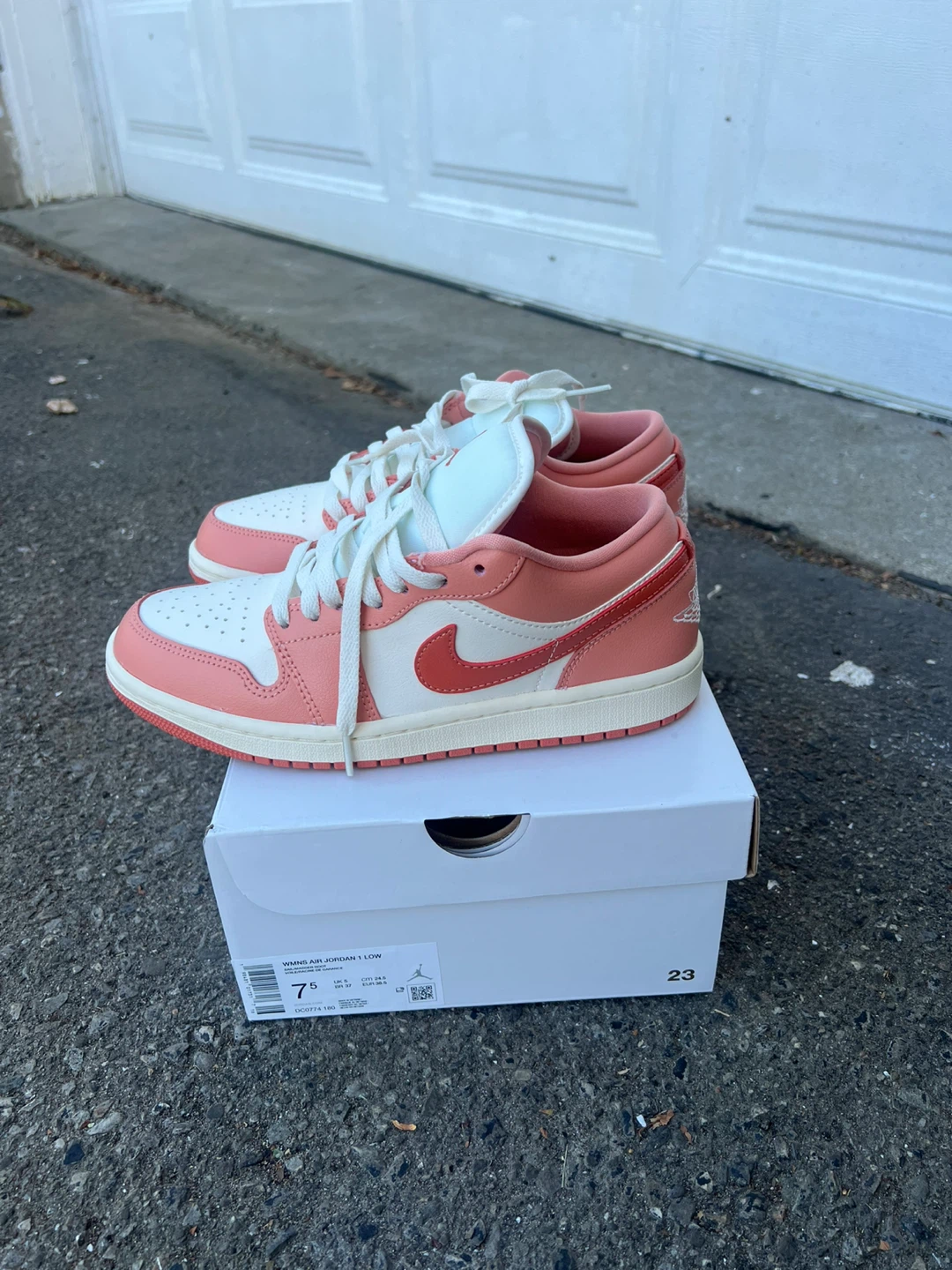 Women's Nike Air Jordan 1 Low Sail/Madder Root - photo 3
