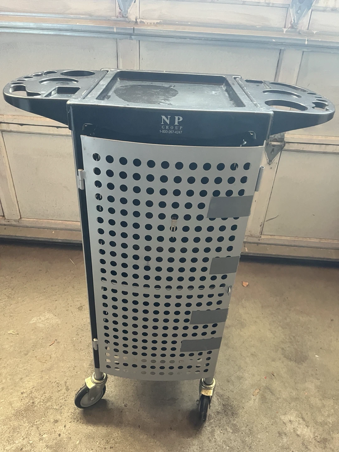 NP Group Salon Rolling Storage Cart