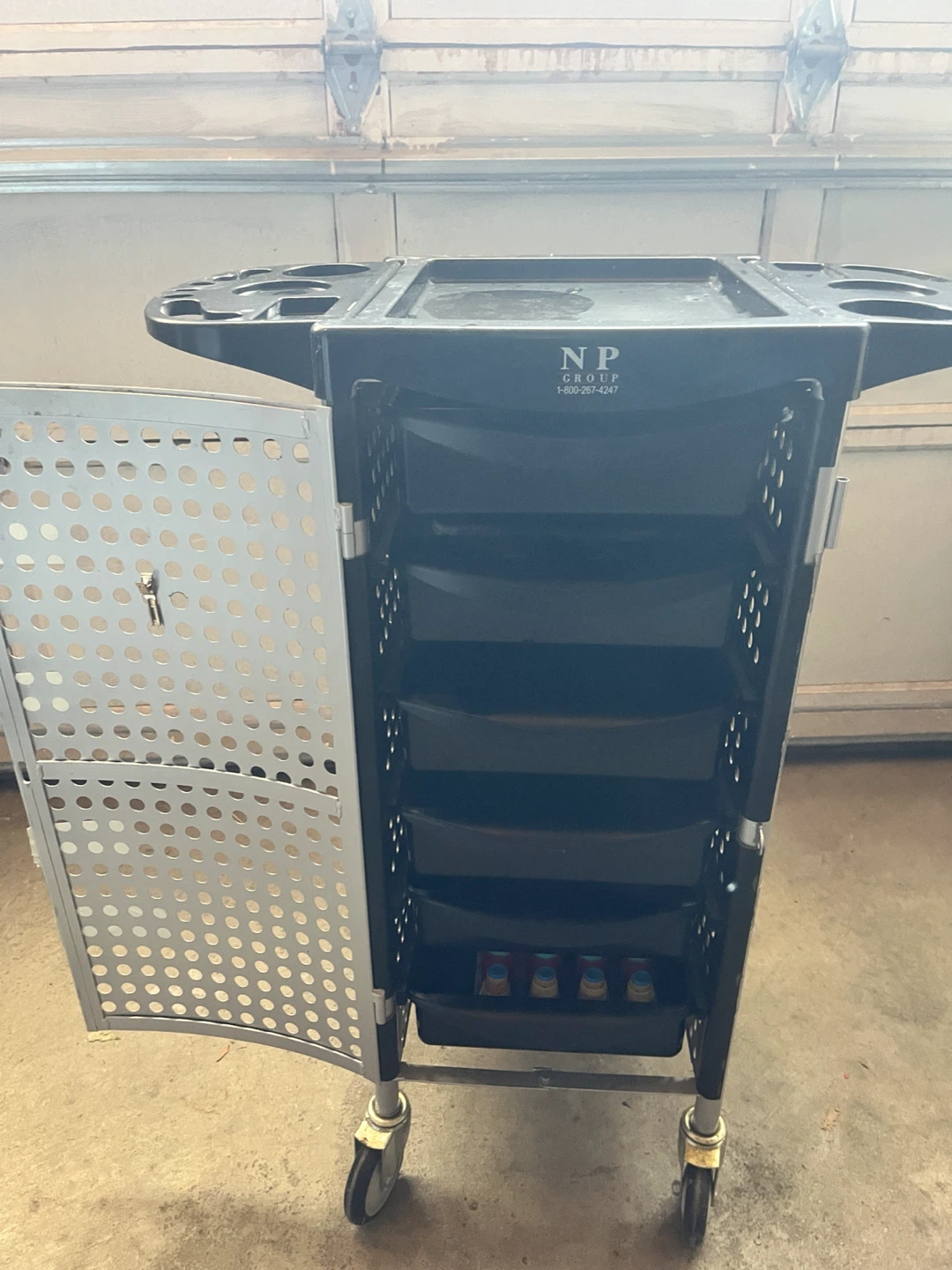 NP Group Salon Rolling Storage Cart - photo 3