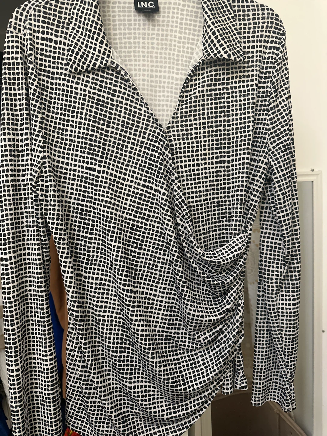 I.N.C. International Concepts Long Sleeve Top
