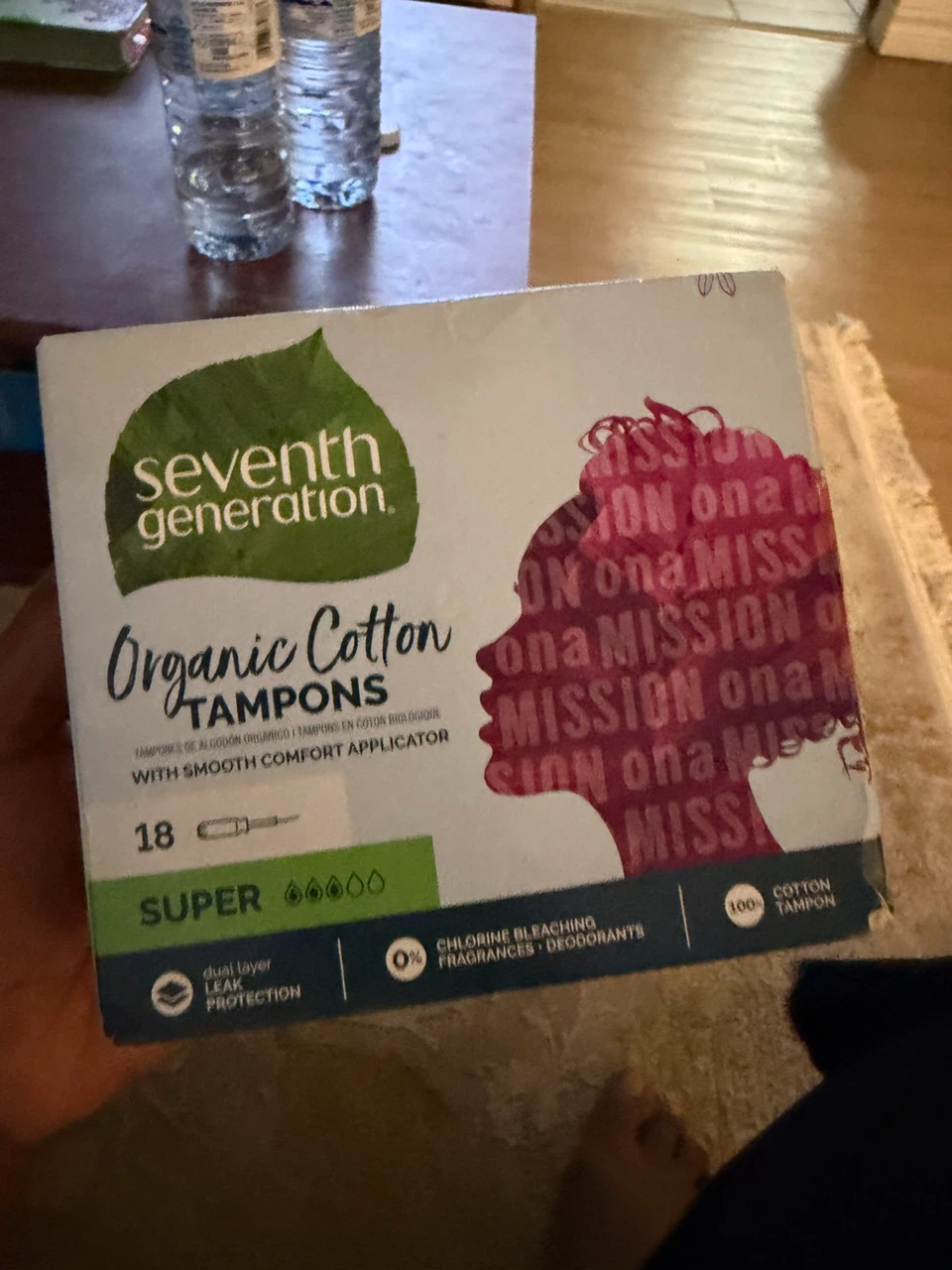 Seventh Generation Organic Cotton Super Tampons