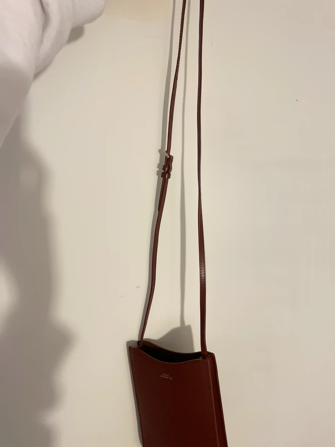 A.P.C. Brown Leather Crossbody Bag - photo 2
