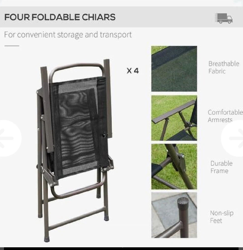5-Piece Outdoor Patio Furniture Set - photo 5